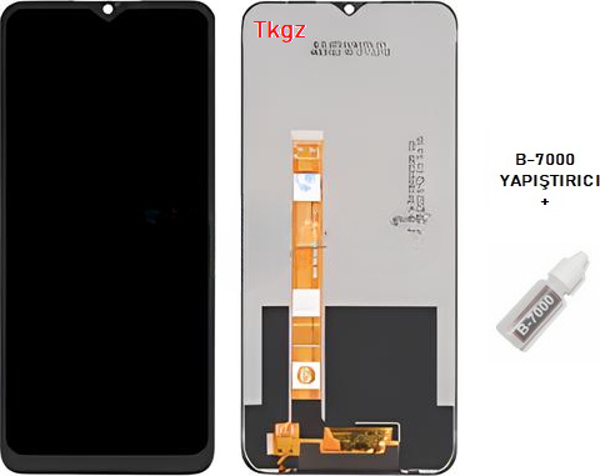 Tkgz - Oppo A31 Uyumlu Lcd Ekran Dokunmatik Orijinal + B-7000 - Image 1