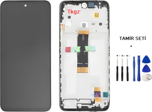 Tkgz - Xiaomi Redmi 12  Uyumlu Lcd Ekran Dokunmatik Orijinal ÇITALI + TAMİR SETİ - Image 1