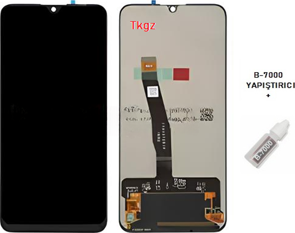 Tkgz - Huawei P Smart 2019 Uyumlu Lcd Ekran Dokunmatik Orijinal + B-7000 - Image 1