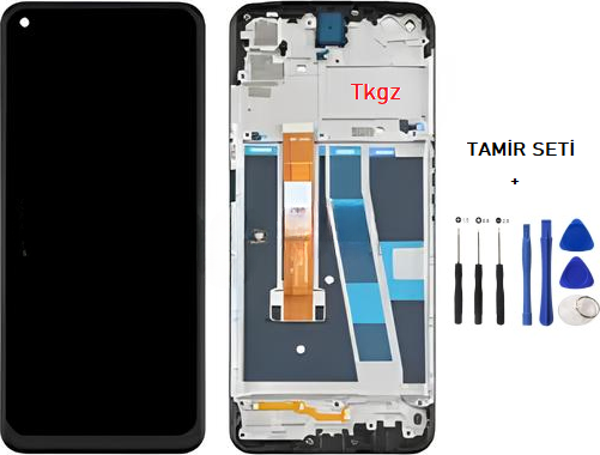 Tkgz - Oppo A72 Uyumlu Lcd Ekran Dokunmatik Orijinal ÇITALI + TAMİR SETİ - Image 1
