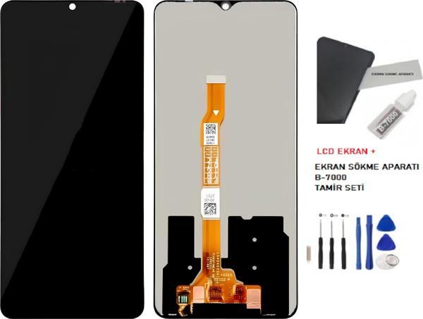 Vivo Y27 Lcd Dokunmatik Ekran SERVİS Orijinali + B-7000 + TAMİR SETİ - Image 1