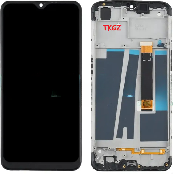 Oppo AX7 Uyumlu Lcd Ekran Dokunmatik SERVİS Orijinali FULL ÇITALI - Image 1