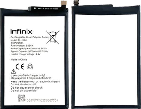 Infinix HOTE 7 Uyumlu Batarya Pil Sıfır Orijinal - Image 1