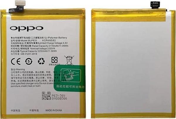 Oppo F5 Uyumlu Batarya Pil Sıfır Orijinal - Image 1