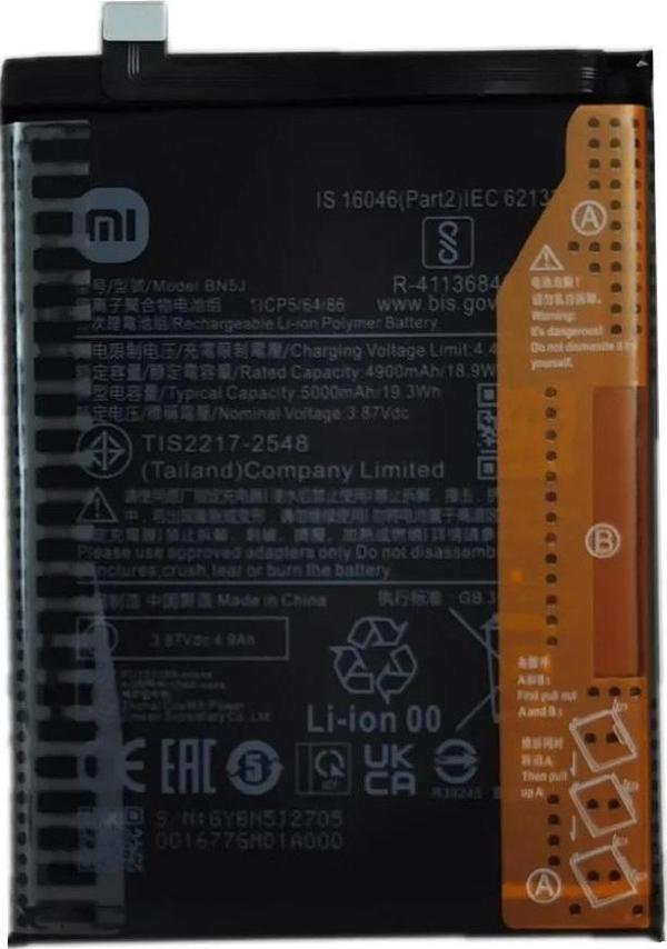 Xiaomi POCO X5 - BN 5J - Uyumlu Batarya Pil Sıfır Orijinal - Image 1