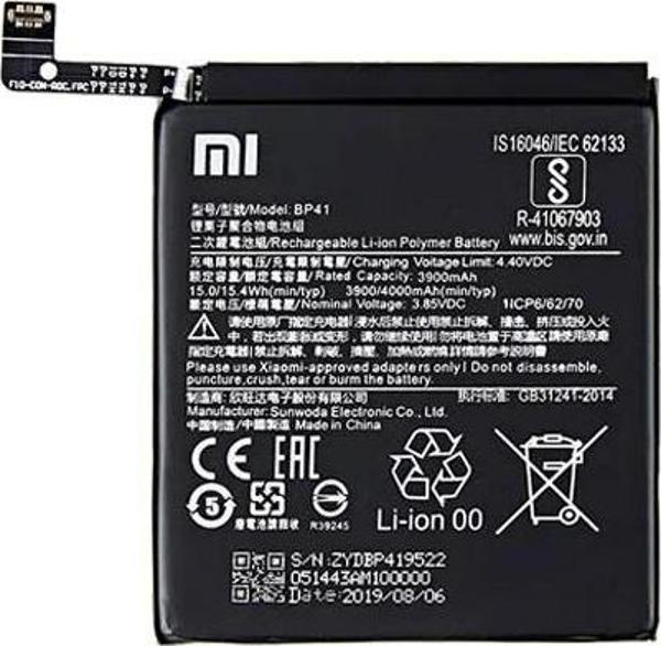 Xiaomi Mİ 9T - BP 41 - Uyumlu Batarya Pil Sıfır Orijinal - Image 1