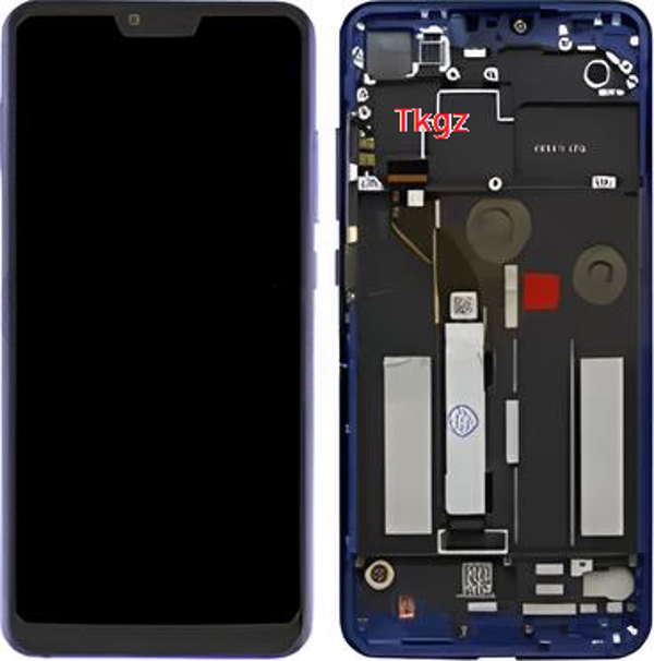 Xiaomi Mİ 8 LİTE Uyumlu Lcd Ekran Dokunmatik SERVİS Orijinali ÇITALI MAVİ - Image 1