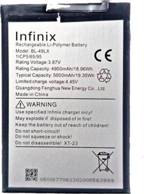 Infinix HOT 12İ Uyumlu Batarya Pil Sıfır Orijinal - Image 1