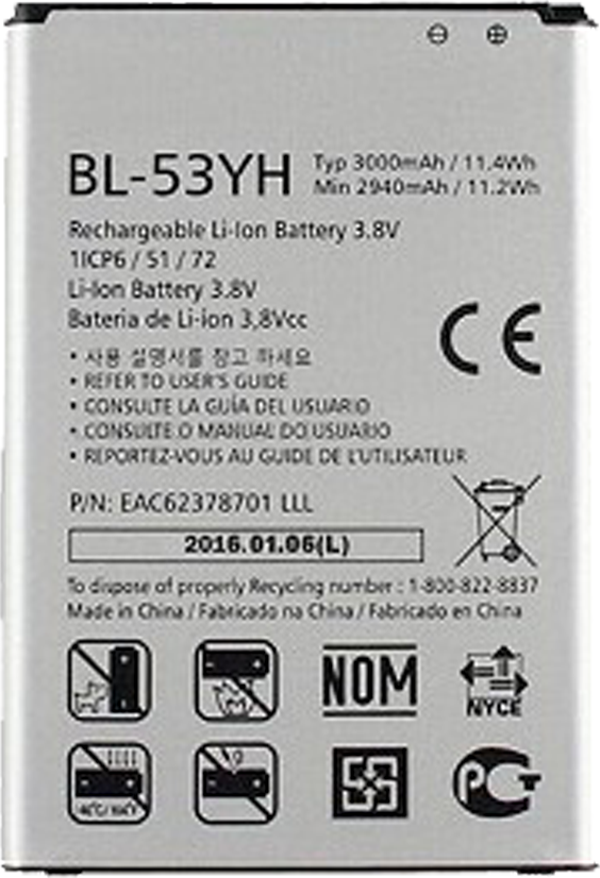 LG G3 Uyumlu Batarya Pil Sıfır Orijinal - Image 1