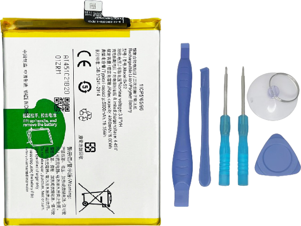 Vivo Y33S Uyumlu Batarya Pil Sıfır Orijinal + TAMİR SETİ - Image 1