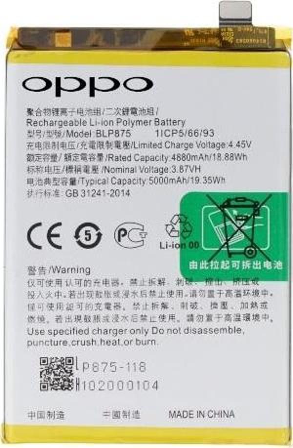 Oppo Realme C55 - Blp875 - Uyumlu Batarya - Uyumlu Batarya Pil Sıfır Orijinal - Image 1