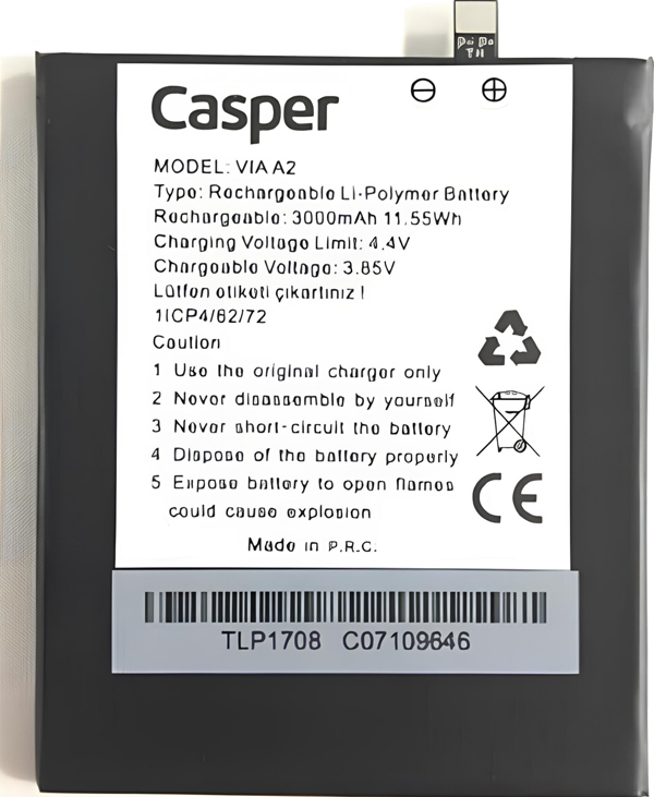 Casper Via A2 Uyumlu Batarya Pil Sıfır Orijinal - Image 1