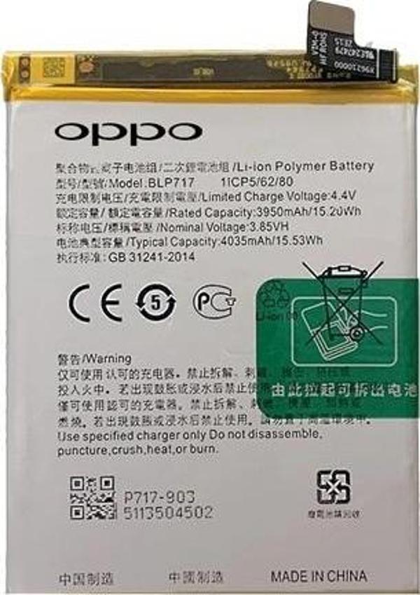 Oppo Reno 2F - BLP 717 Uyumlu Batarya Pil Sıfır Orijinal - Image 1