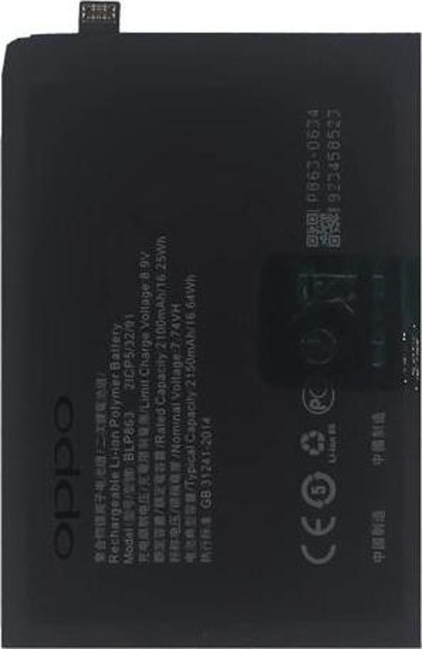 Oppo Reno 6 - BLP863 - Uyumlu Batarya Pil Sıfır Orijinal - Image 1