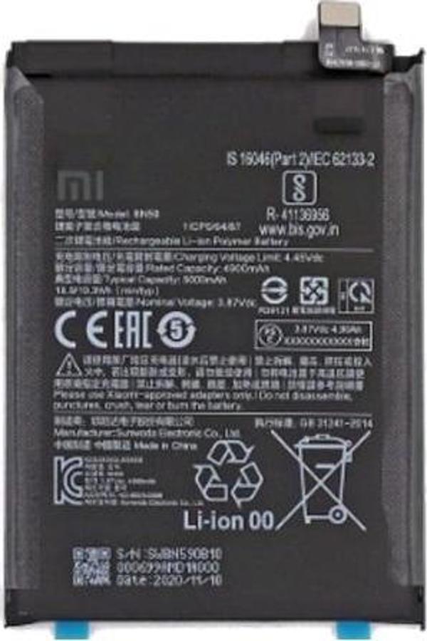 Xiaomi Redmi NOTE 10S - BN 59 - Uyumlu Batarya Pil Sıfır Orijinal - Image 1