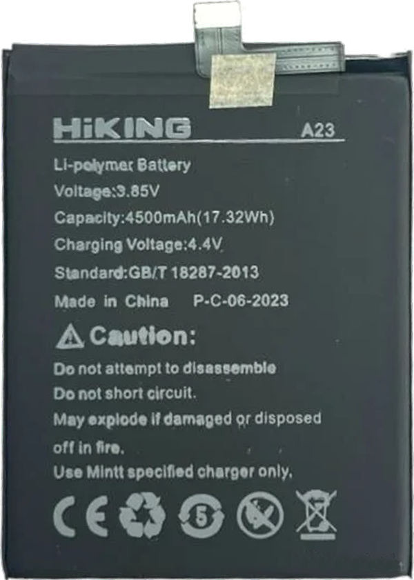 Hiking A23 Uyumlu Batarya Pil Sıfır Orijinal - Image 1
