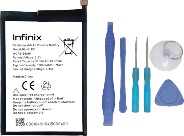 Infinix NOTE 8İ Uyumlu Batarya Pil Sıfır Orijinal + TAMİR SETİ - Image 1