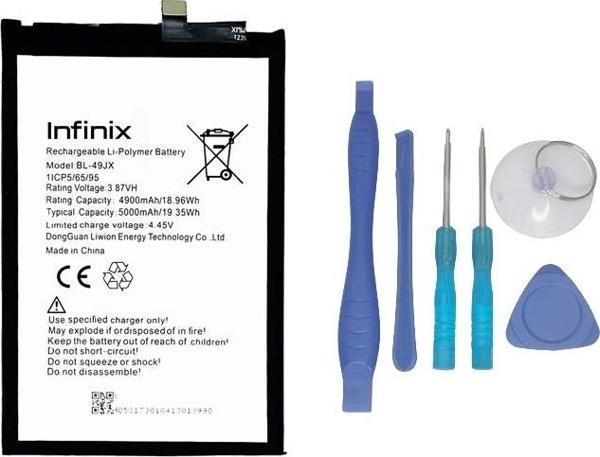 Infinix NOTE 10 PRO Uyumlu Batarya Pil Sıfır Orijinal + TAMİR SETİ - Image 1