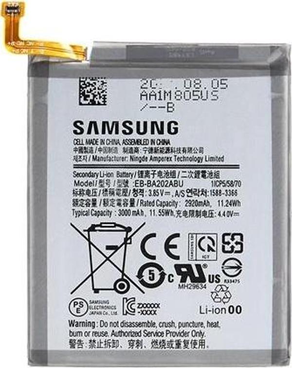 Samsung Galaxy A10E  Uyumlu Batarya Pil Sıfır Orijinal - Image 1