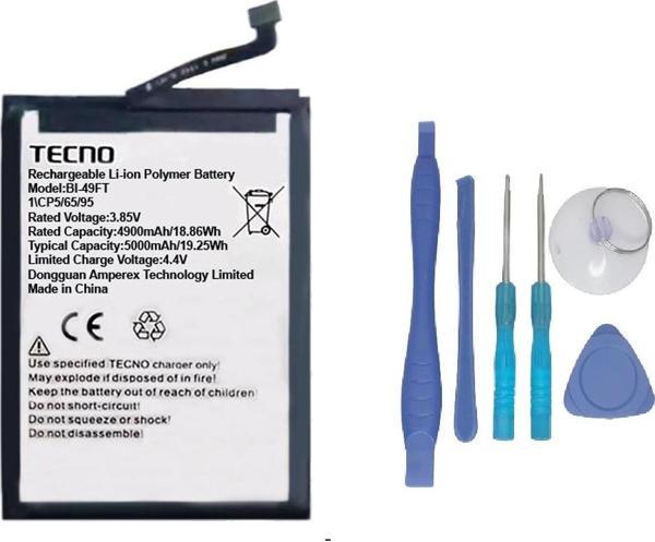 Tecno Spark 8C Uyumlu Batarya Pil Sıfır Orijinal + TAMİR SETİ - Image 1