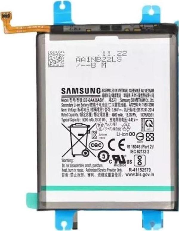 Samsung Galaxy M22 - SM-M225 Uyumlu Batarya Pil Sıfır Orijinal - Image 1