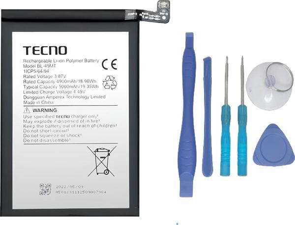 Tecno Camon 19 PRO Uyumlu Batarya Pil Sıfır Orijinal + TAMİR SETİ - Image 1