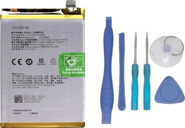 Oppo Realme 9İ -  Blp911 - Uyumlu Batarya Pil Sıfır Orijinal + TAMİR SETİ - Image 1