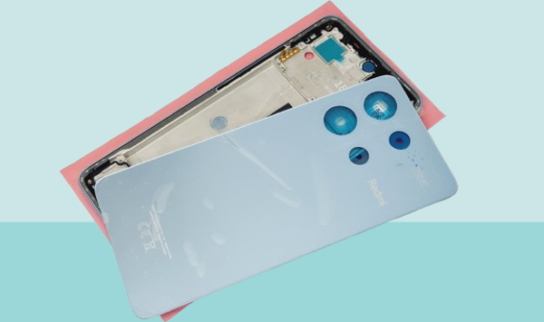 Xiaomi Redmi NOTE 13 - 4G -  Uyumlu FULL KASA Arka Kapak Batarya Kapağı - MAVİ - Image 1