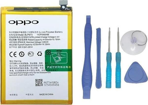 Oppo A3s - BLP673 - Uyumlu Batarya Pil Sıfır Orijinal + TAMİR SETİ - Image 1