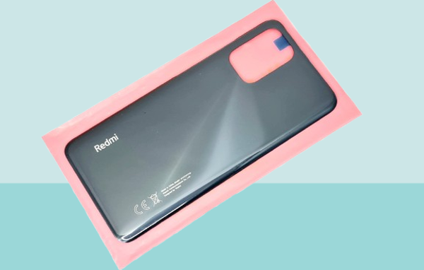 Xiaomi Redmi NOTE 10S (4G) Uyumlu Arka Kapak Batarya Kapağı - SİYAH - Image 1