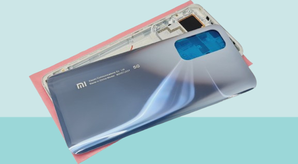 Xiaomi Mİ 10T Uyumlu FULL KASA Arka Kapak Batarya Kapağı - GRİ - Image 1