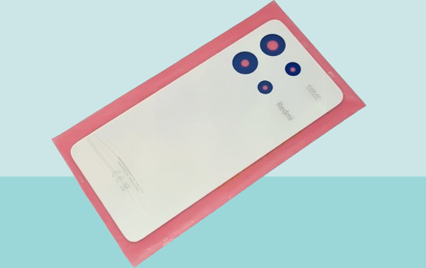 Xiaomi Redmi NOTE 13 Uyumlu Arka Kapak Batarya Kapağı - BEYAZ - Image 1