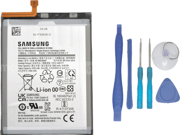 Samsung Galaxy A73 - SM-A736 Uyumlu Batarya Pil Sıfır Orijinal + TAMİR SETİ - Image 1