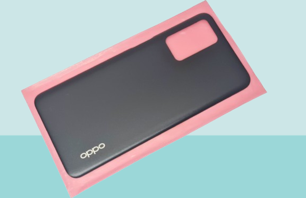 Oppo A55 Arka Pil Batarya Kapağı - SİYAH - Image 1