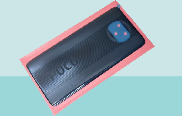 Xiaomi POCO X3 / Poco X3 NFC Uyumlu Arka Kapak Batarya Kapağı - SİYAH - Image 1