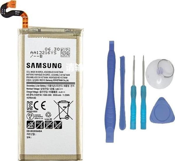 Samsung Galaxy S8 - SM- G950 Uyumlu Batarya Pil Sıfır Orijinal + TAMİR SETİ - Image 1