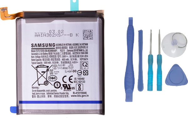 Samsung Galaxy S20 ULTRA - SM-G988 Uyumlu Batarya Pil Sıfır Orijinal + TAMİR SETİ - Image 1