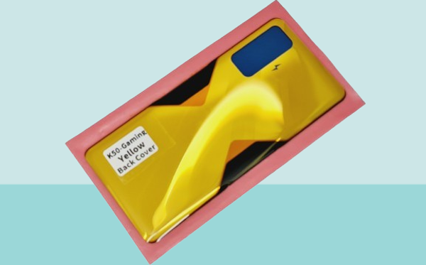 Xiaomi Redmi K50 Gaming Uyumlu Arka Kapak Batarya Kapağı - SARI - Image 1