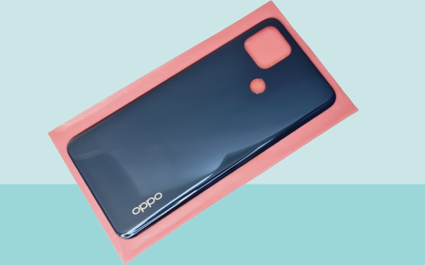 Oppo A15 A15S Uyumlu Arka Kapak Batarya Kapağı - SİYAH - Image 1