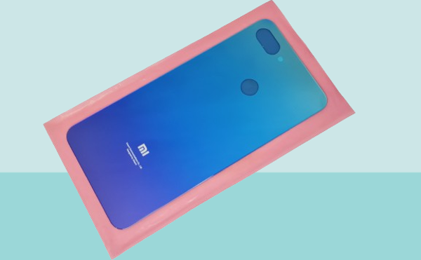 Xiaomi Mi 8 Lite Uyumlu Arka Kapak Batarya Kapağı - MAVİ - Image 1