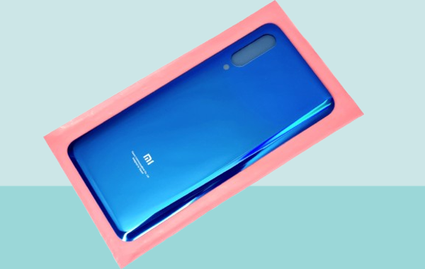 Xiaomi Mi 9 Uyumlu Arka Kapak Batarya Kapağı - MAVİ - Image 1