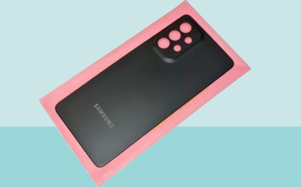 Samsung Galaxy A53 Uyumlu Arka Kapak Batarya Kapağı - SİYAH - Image 1