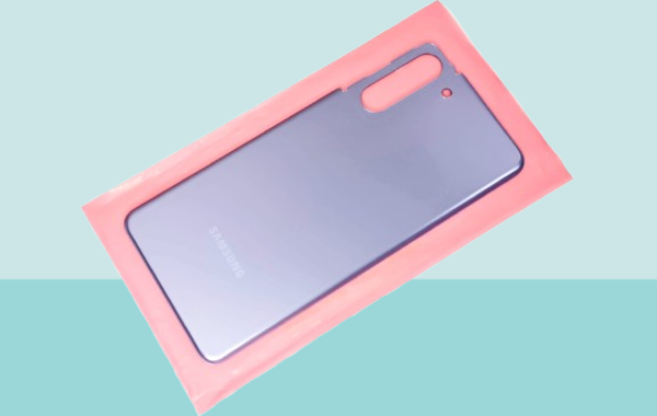 Samsung Galaxy S21 Uyumlu Arka Kapak Batarya Kapağı -  MAVİ - Image 1