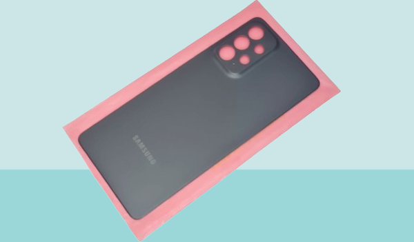 Samsung Galaxy A73 Uyumlu Arka Kapak Batarya Kapağı - SİYAH - Image 1