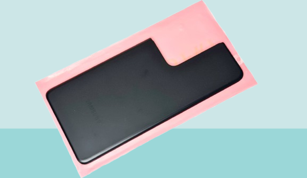 Samsung Galaxy S21 UTRA Uyumlu Arka Kapak Batarya Kapağı -  SİYAH - Image 1