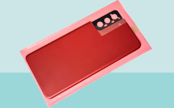 Samsung Galaxy S21 PLUS Uyumlu Arka Kapak Batarya Kapağı -  KIRMIZI - Image 1