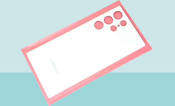 Samsung Galaxy S22 ULTA Uyumlu Arka Kapak Batarya Kapağı -  BEYAZ - Image 1