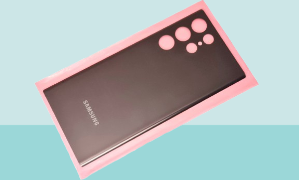 Samsung Galaxy S22 ULTA Uyumlu Arka Kapak Batarya Kapağı - KAHVER RENGİ - Image 1