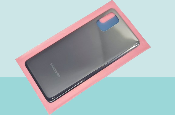 Samsung Galaxy M31S Uyumlu Arka Kapak Batarya Kapağı - SİYAH - Image 1