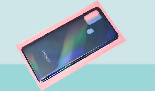 Samsung Galaxy A21S A217 Uyumlu Arka Kapak Batarya Kapağı - SİYAH - Image 1
